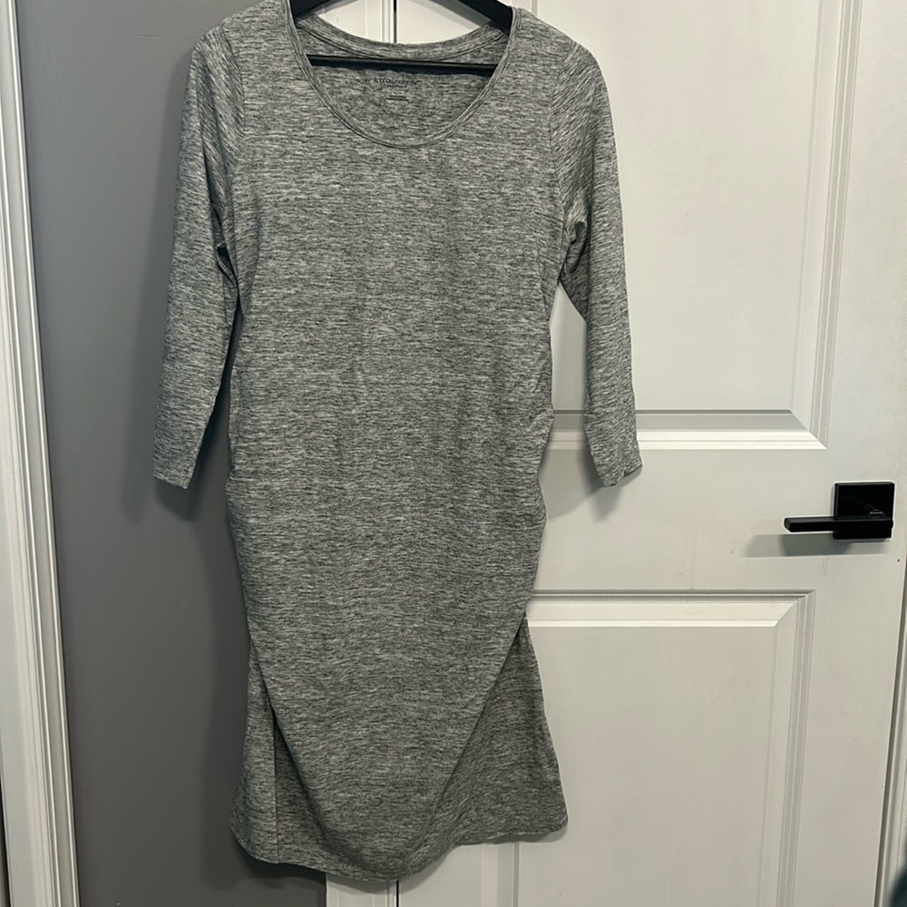 Gray Maternity Dress Size M